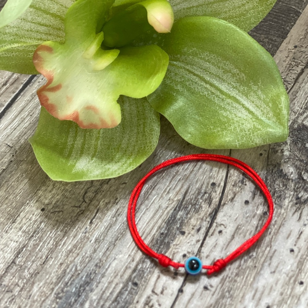 Bundle of 2 🧿 Kids Kabbalah with Evil Eye Bracelet Red String